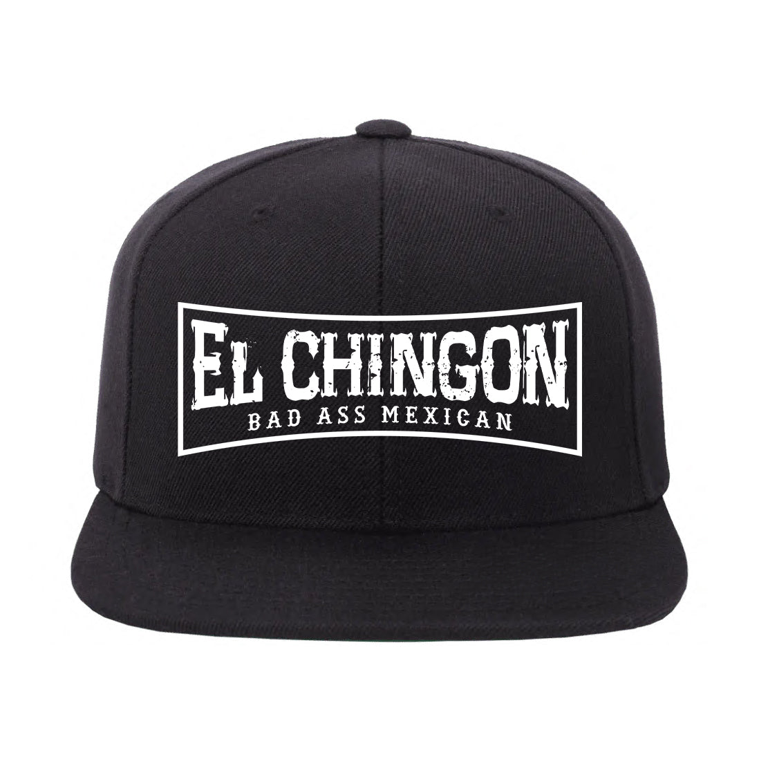 Bad Ass FlexFit Flat Bill Fitted Hat