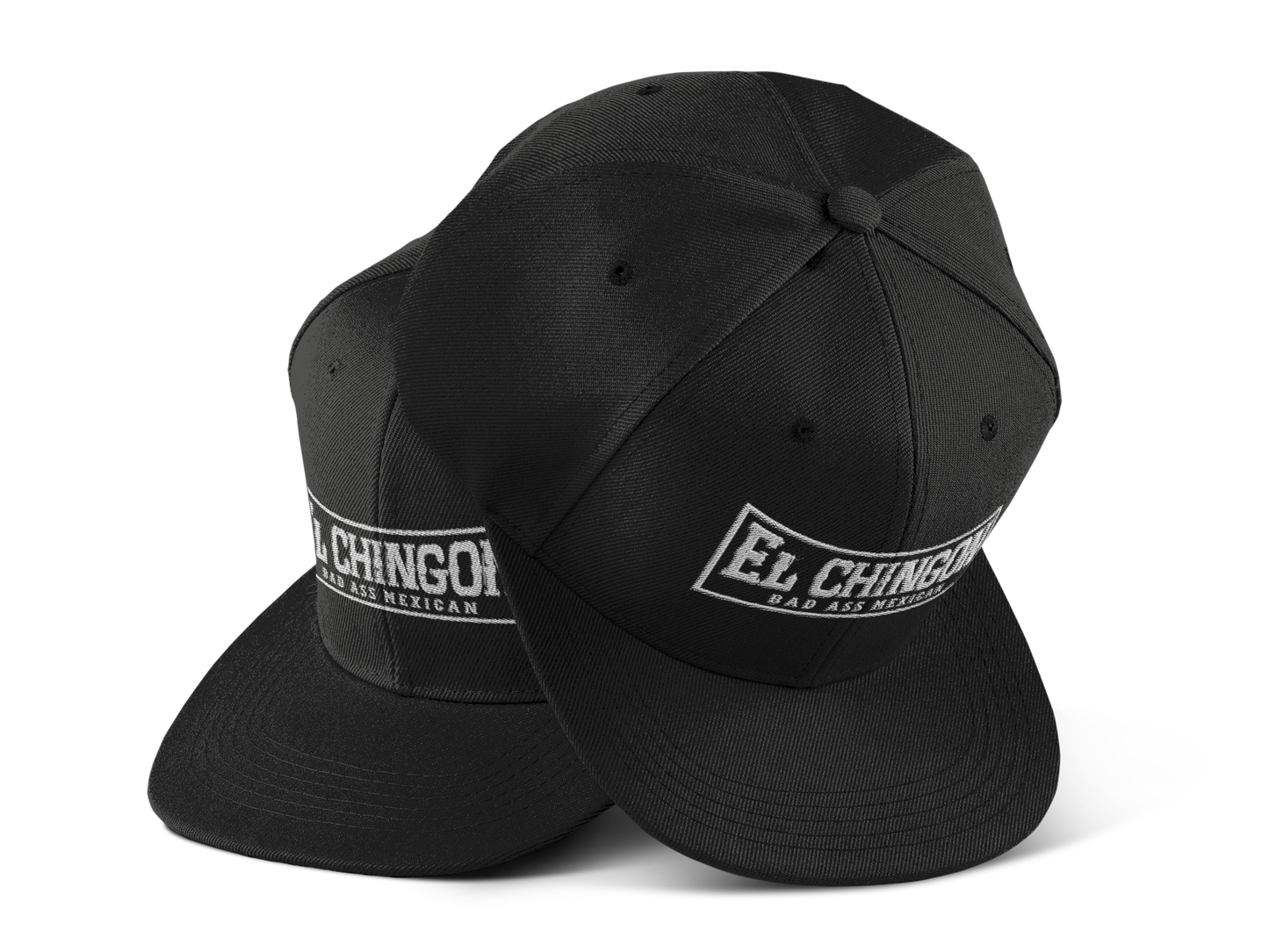 Bad Ass FlexFit Flat Bill Fitted Hat