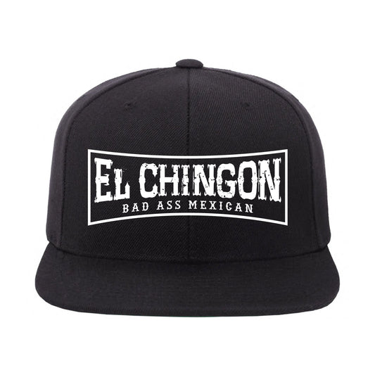 Bad Ass FlexFit Flat Bill Fitted Hat